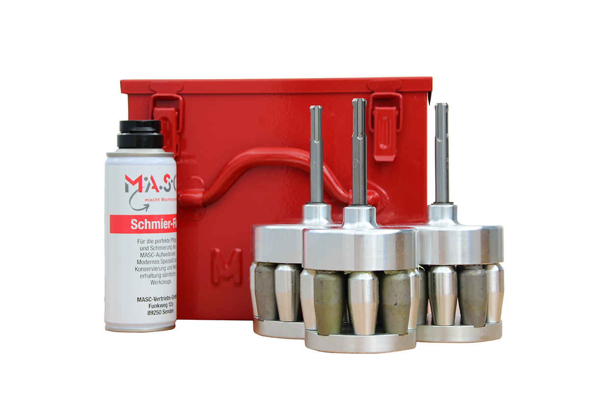 MASC Speciaal optromper set voor waterafvoerbuis  60/80/100